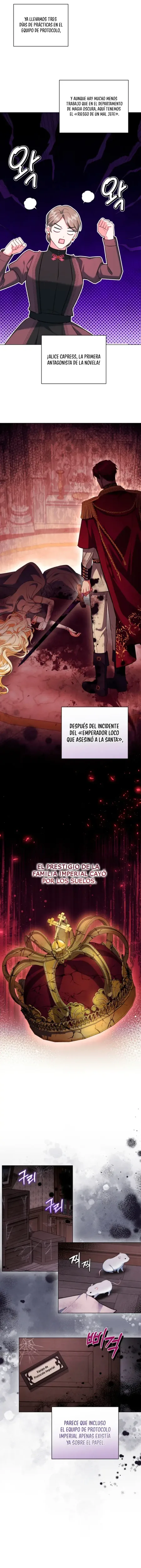 Después de renunciar, no quiero que los protagonistas se obsesionen conmigo capítulo 3, página 6