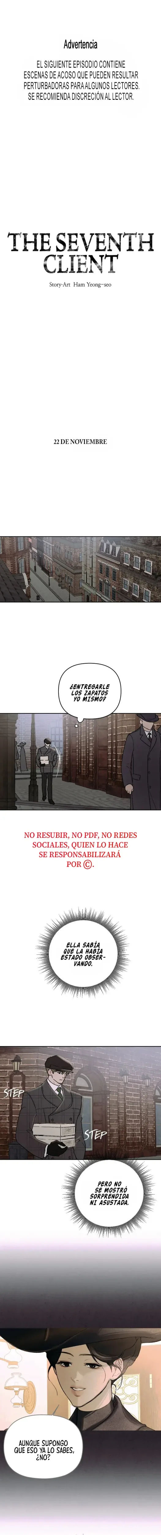 El Séptimo Cliente capítulo 2, página 1