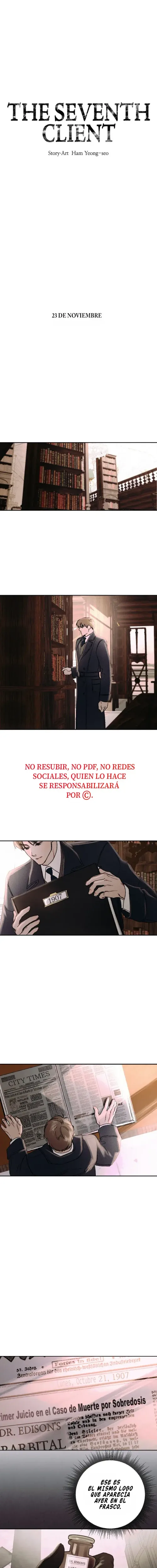 El Séptimo Cliente capítulo 3, página 1