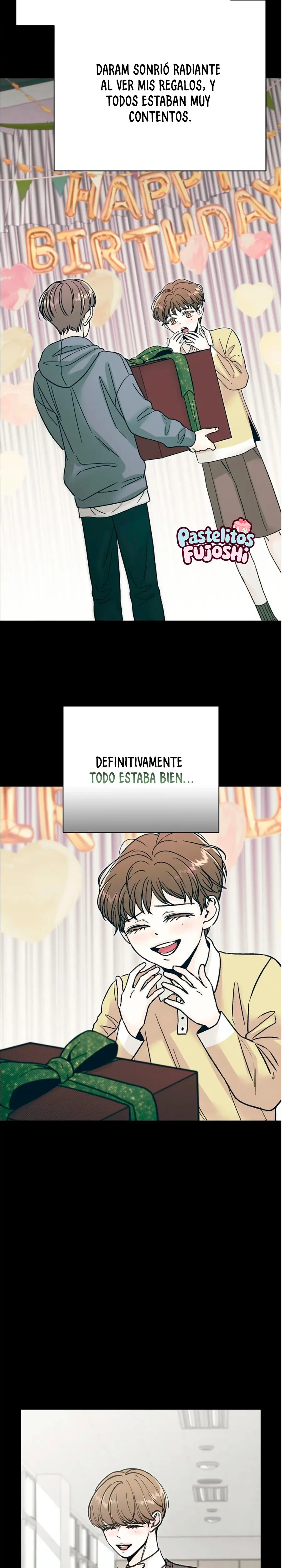 fin de la comprensión capítulo 15, página 17