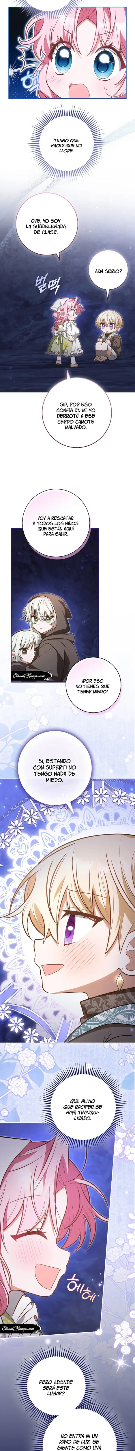 La adorable hija menor que participa en un reality de crianza capítulo 35, página 8