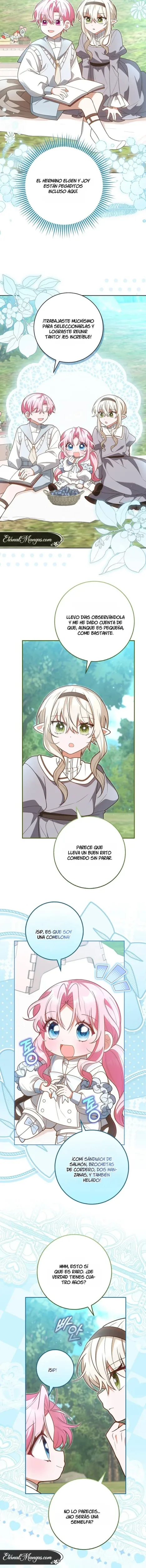 La adorable hija menor que participa en un reality de crianza capítulo 40, página 14