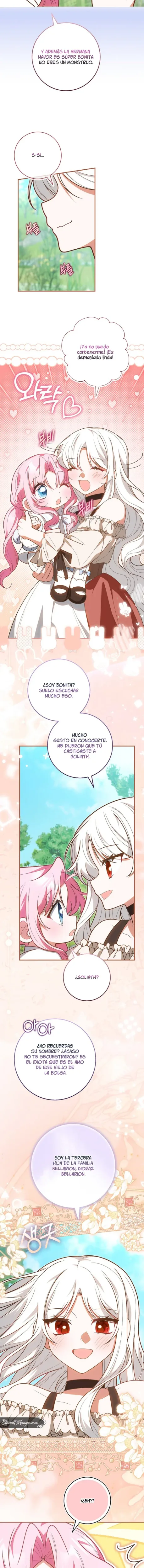 La adorable hija menor que participa en un reality de crianza capítulo 42, página 7