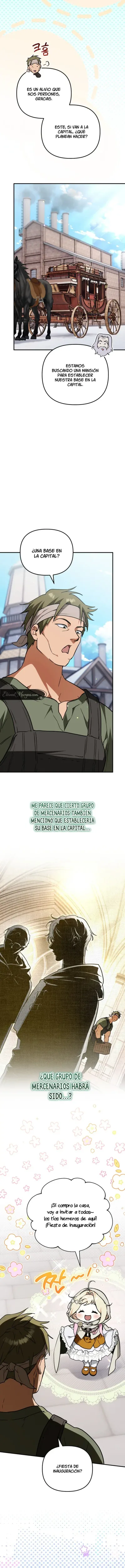 La niña poderosa oculta busca a su papá. capítulo 42, página 4