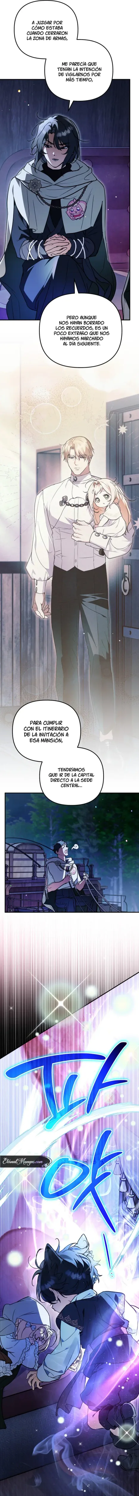 La niña poderosa oculta busca a su papá. capítulo 42, página 8