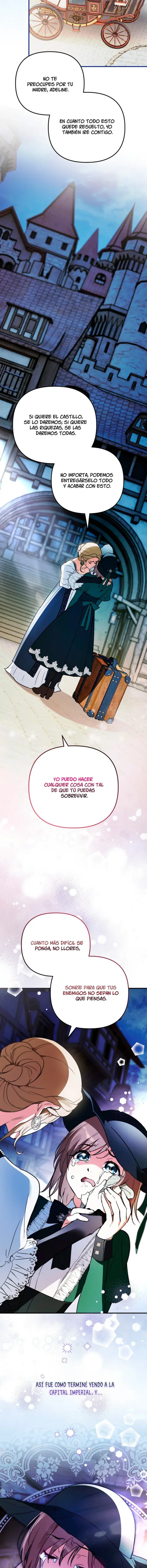 La niña poderosa oculta busca a su papá. capítulo 48, página 6