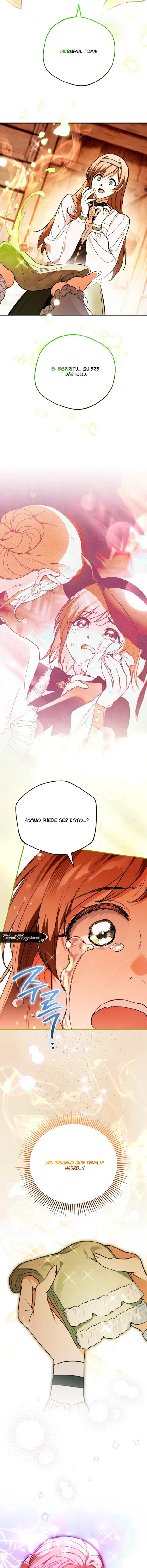 La niña poderosa oculta busca a su papá. capítulo 48, página 21