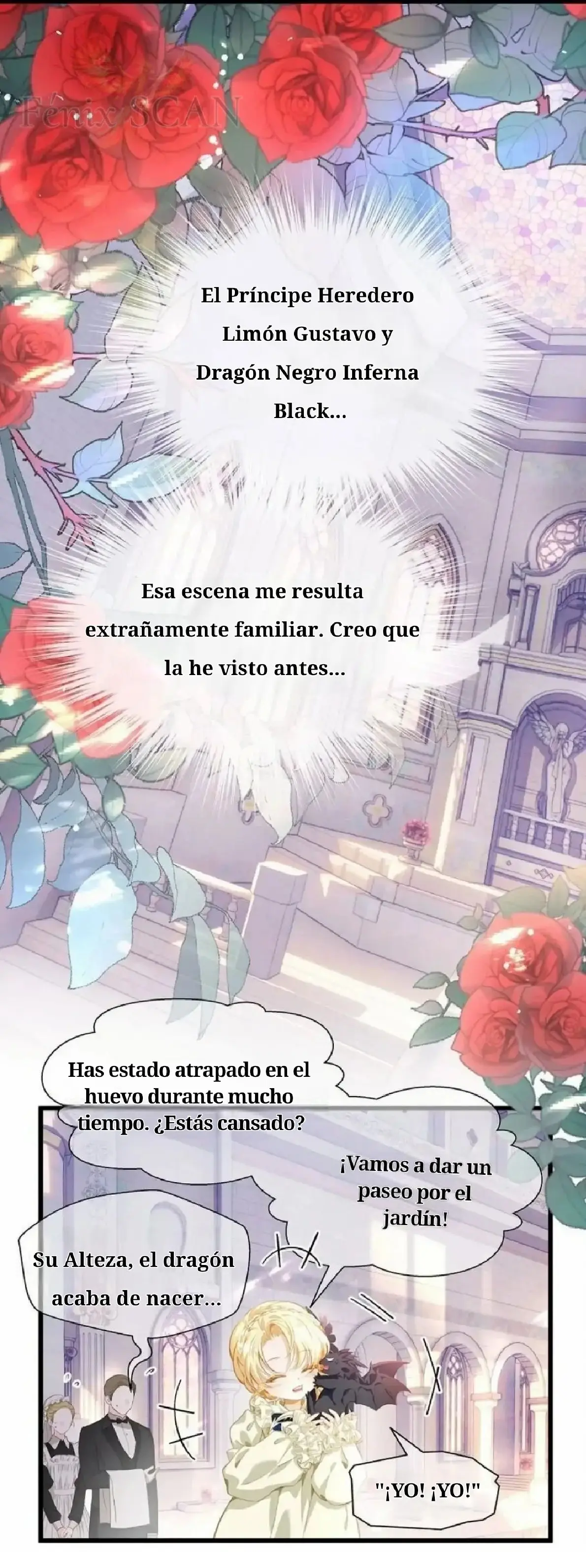 Nací Como el Pequeño Dragón Malvado capítulo 1, página 13