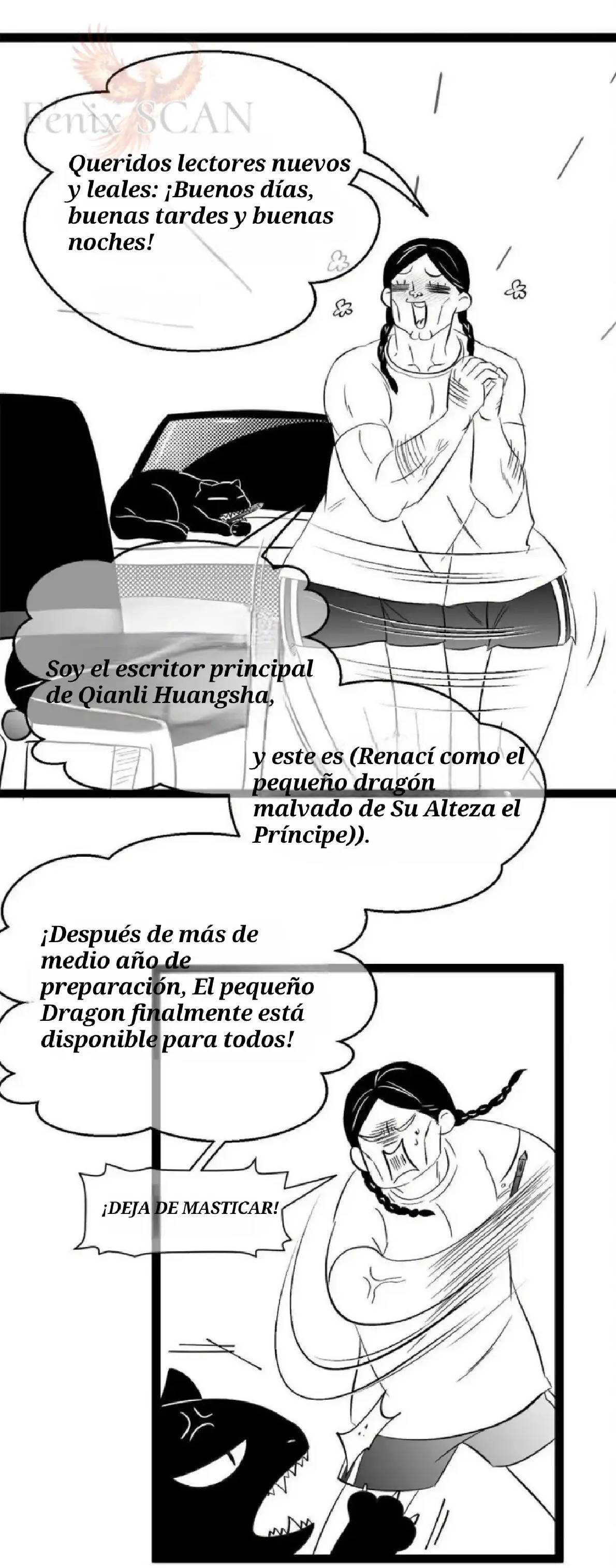 Nací Como el Pequeño Dragón Malvado capítulo 1, página 24