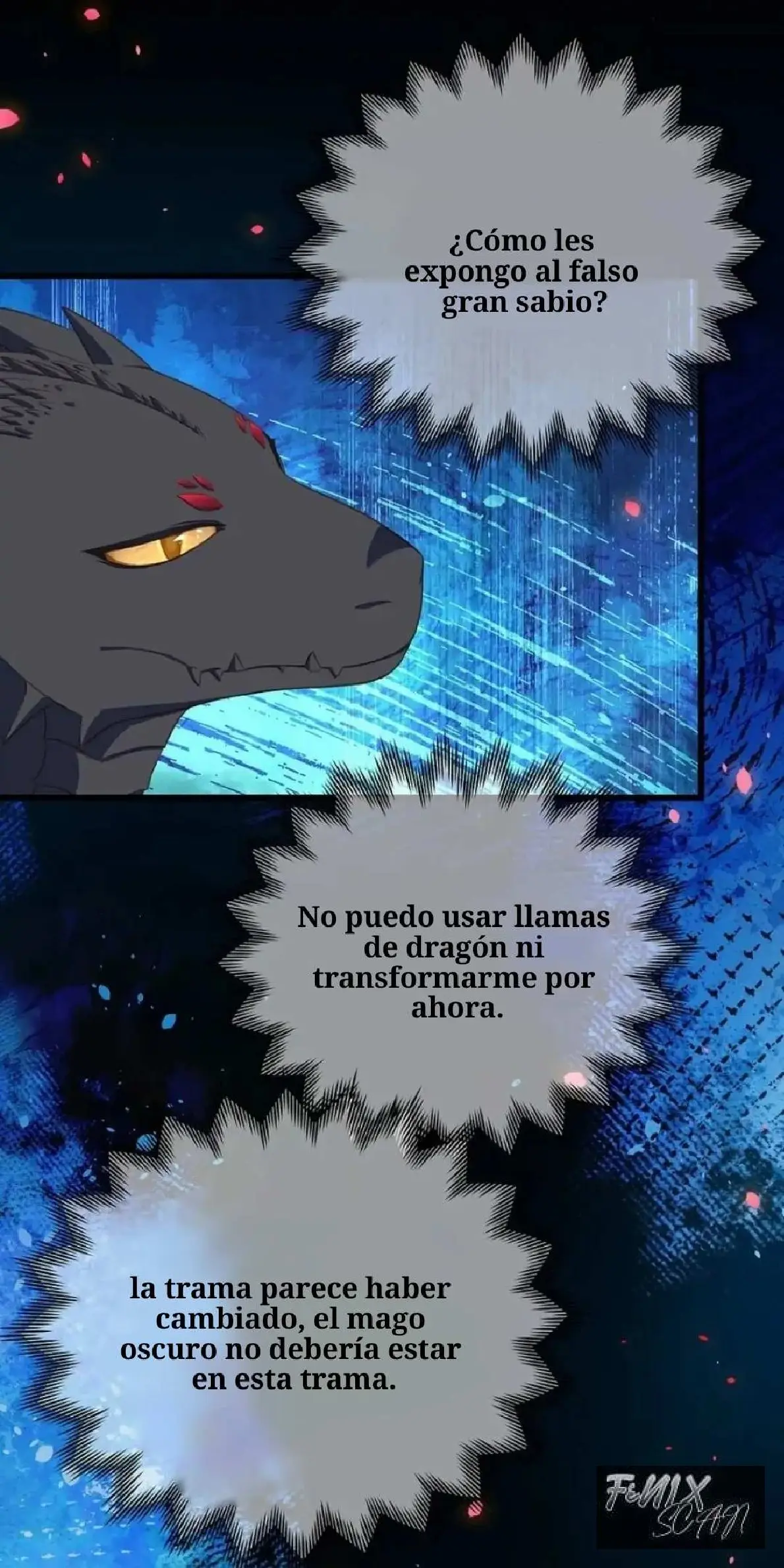 Nací Como el Pequeño Dragón Malvado capítulo 12, página 17