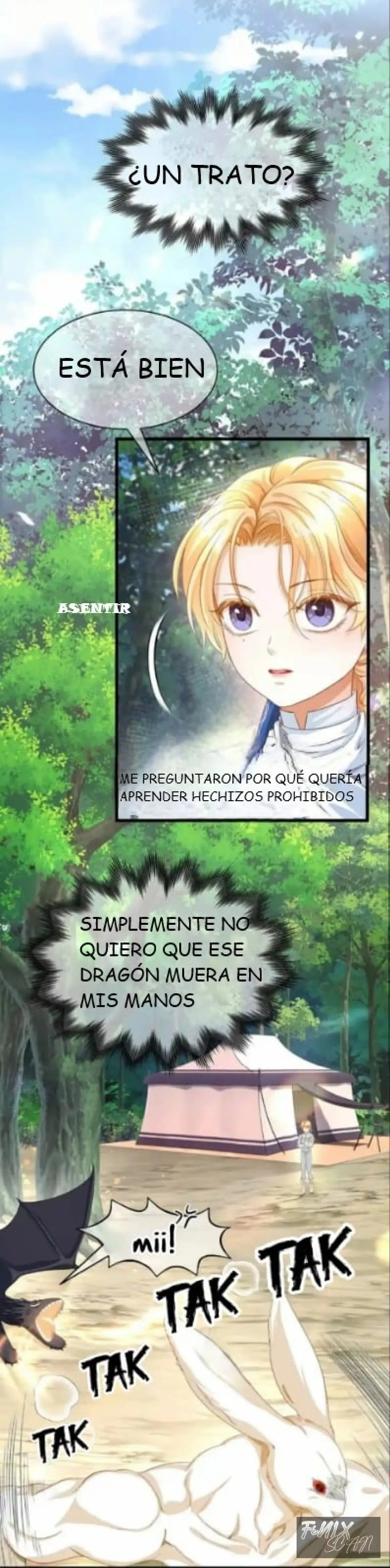 Nací Como el Pequeño Dragón Malvado capítulo 14, página 14