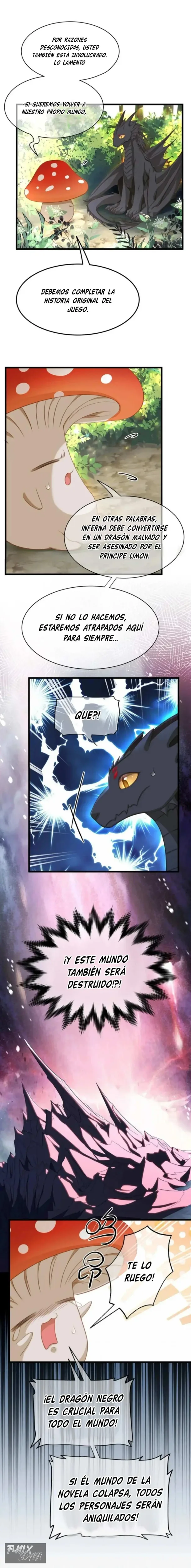 Nací Como el Pequeño Dragón Malvado capítulo 15, página 6