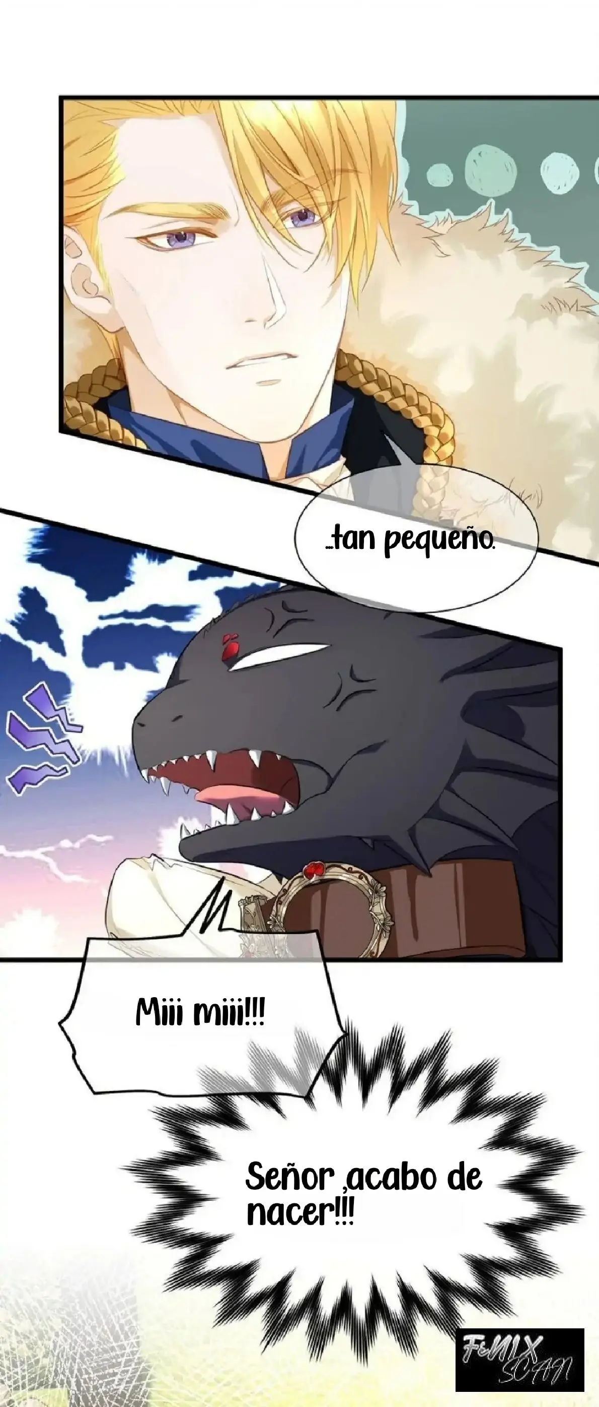 Nací Como el Pequeño Dragón Malvado capítulo 2, página 9