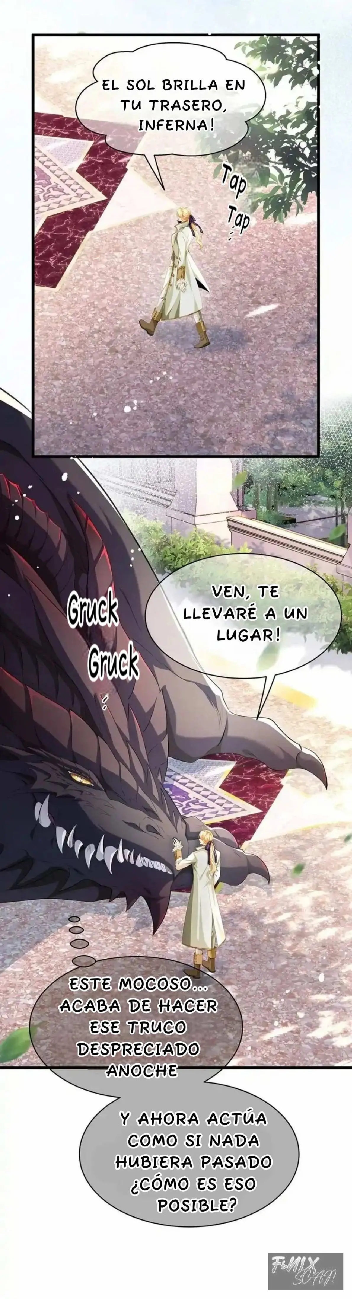 Nací Como el Pequeño Dragón Malvado capítulo 20, página 6