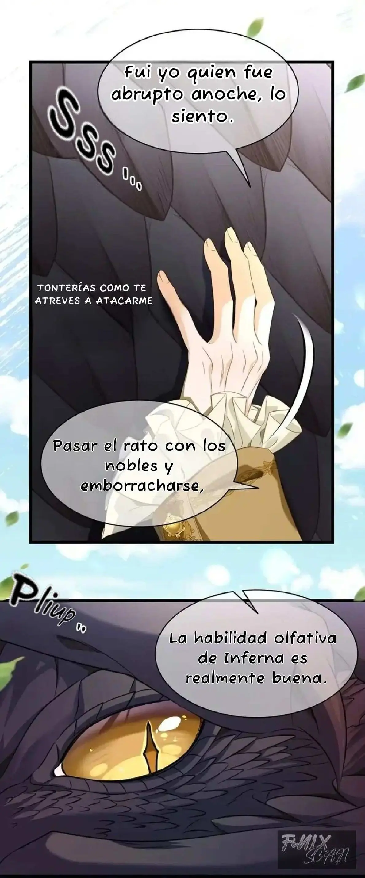 Nací Como el Pequeño Dragón Malvado capítulo 20, página 9