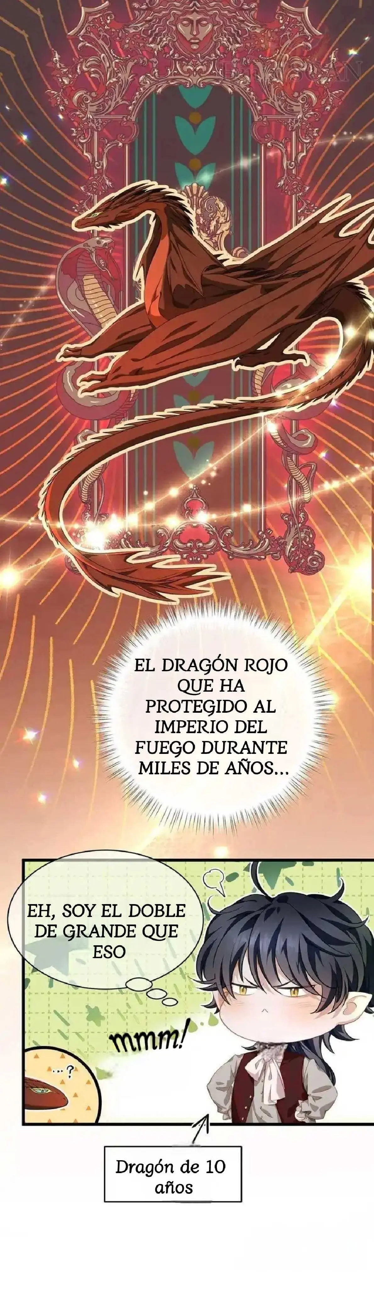 Nací Como el Pequeño Dragón Malvado capítulo 23, página 8