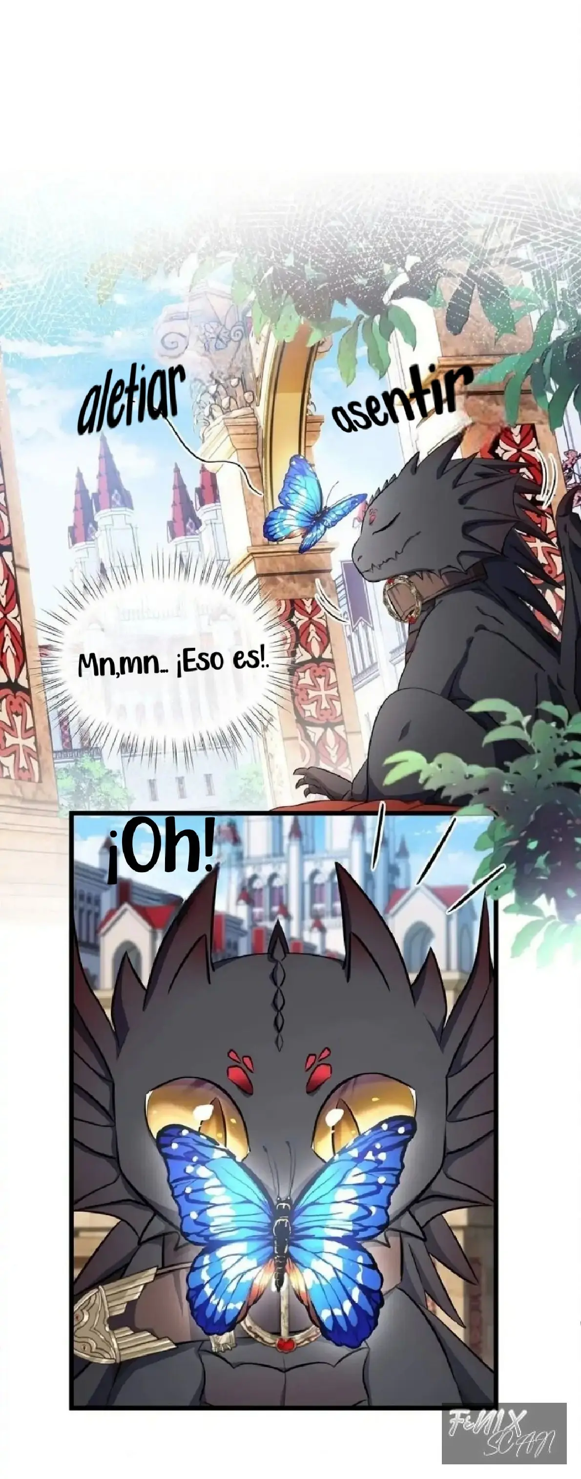 Nací Como el Pequeño Dragón Malvado capítulo 3, página 5
