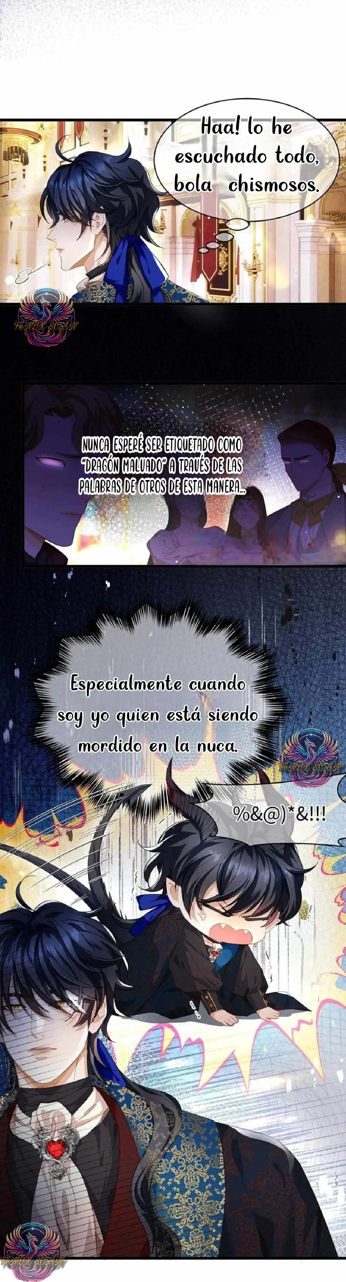 Nací Como el Pequeño Dragón Malvado capítulo 33, página 21