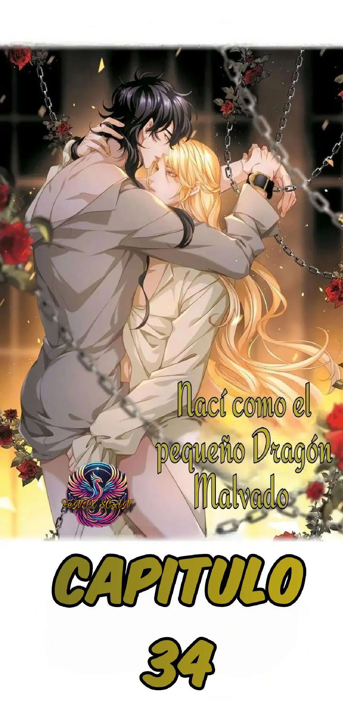 Nací Como el Pequeño Dragón Malvado capítulo 34, página 3