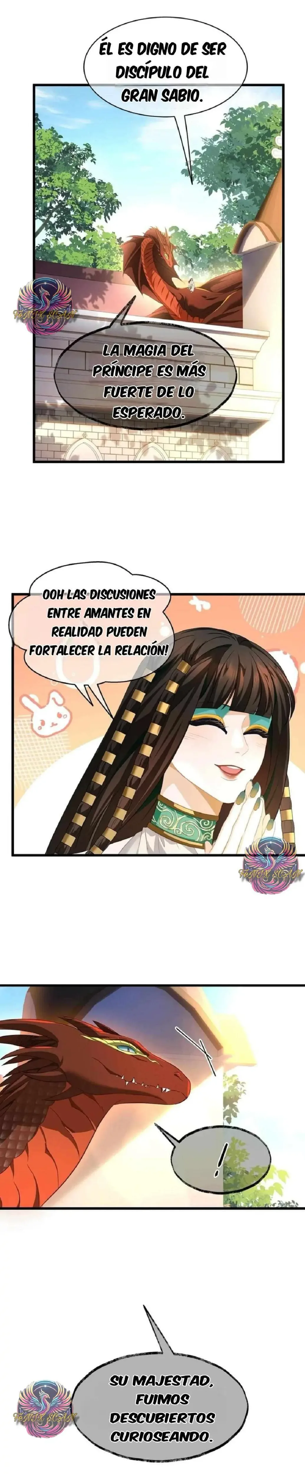 Nací Como el Pequeño Dragón Malvado capítulo 34, página 15