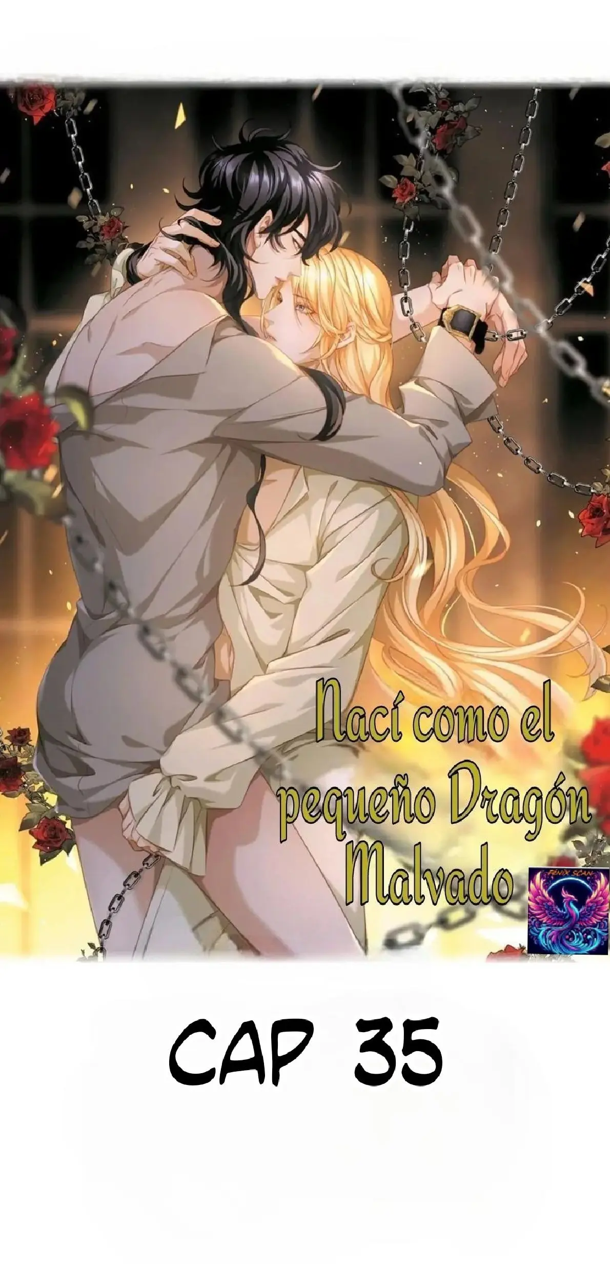 Nací Como el Pequeño Dragón Malvado capítulo 35, página 3