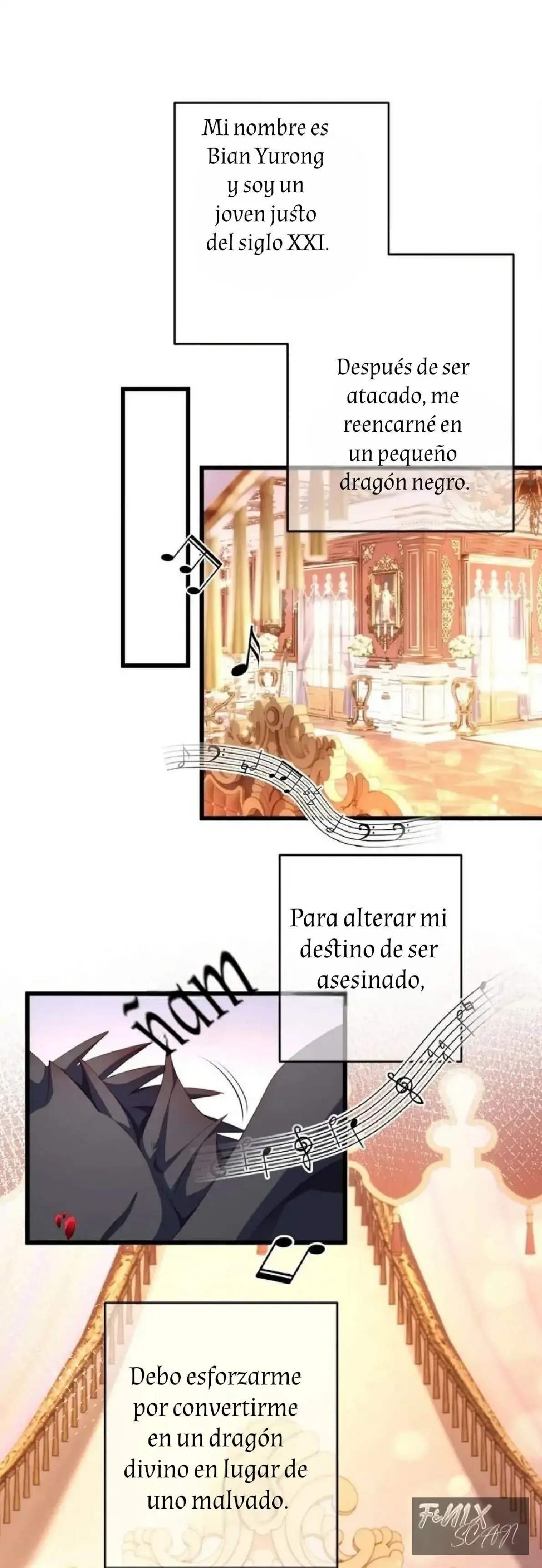 Nací Como el Pequeño Dragón Malvado capítulo 4, página 4