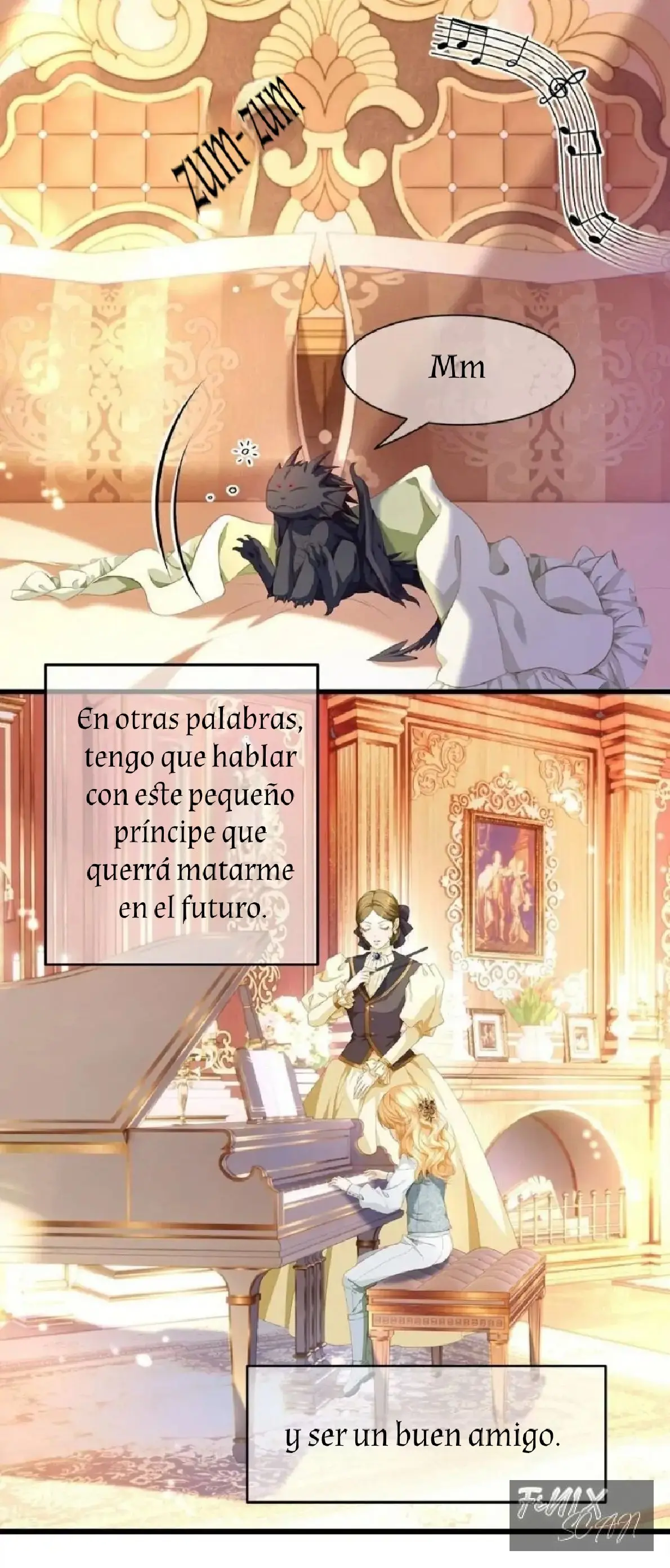 Nací Como el Pequeño Dragón Malvado capítulo 4, página 5