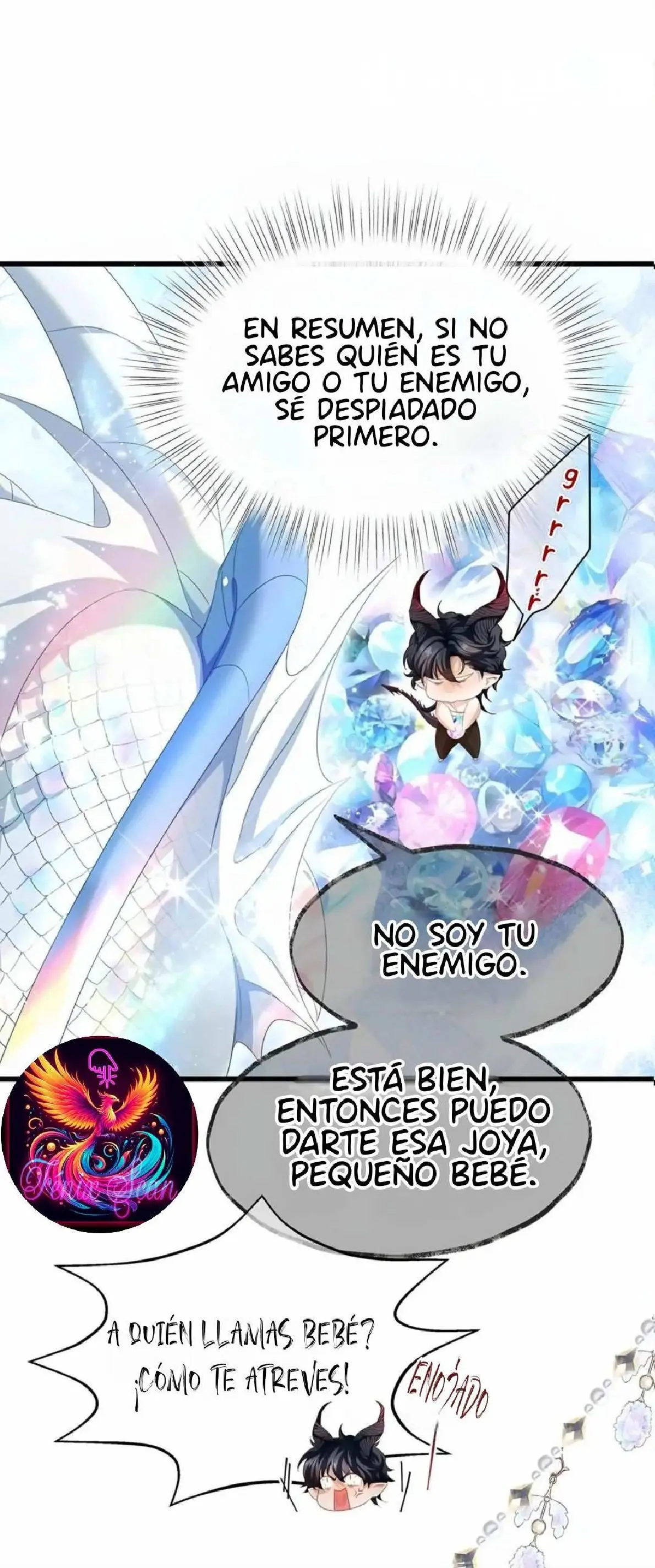 Nací Como el Pequeño Dragón Malvado capítulo 41, página 11