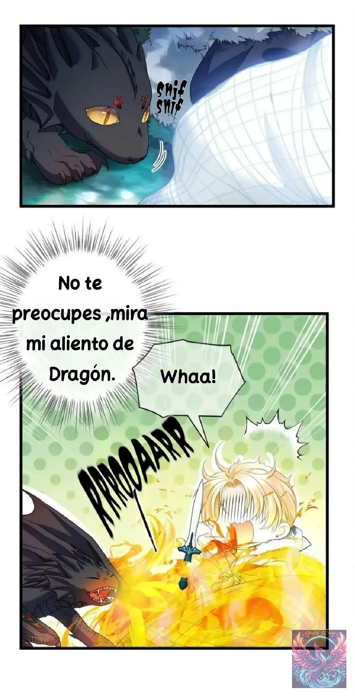 Nací Como el Pequeño Dragón Malvado capítulo 9, página 22