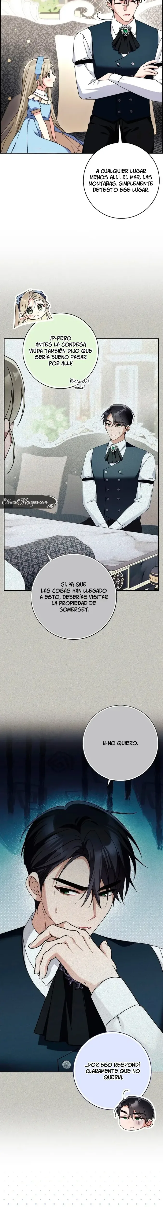 Quiero ser parte de la familia del duque villano. capítulo 32, página 6