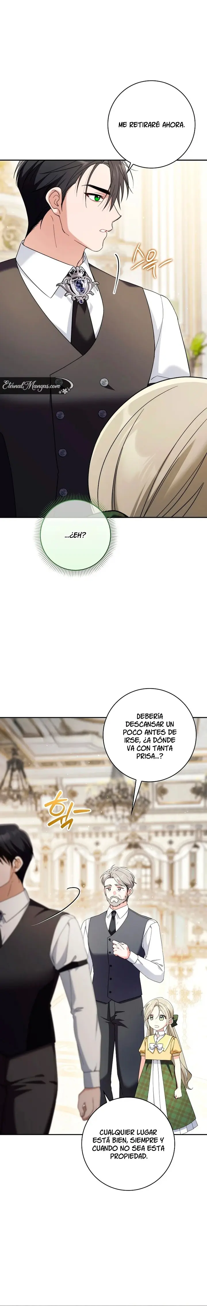 Quiero ser parte de la familia del duque villano. capítulo 33, página 12