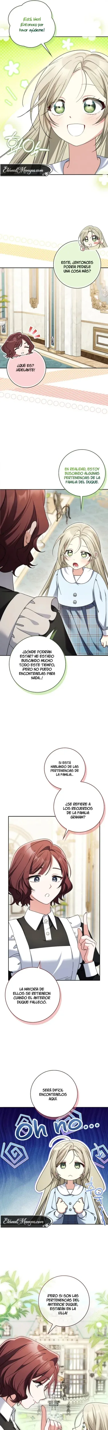 Quiero ser parte de la familia del duque villano. capítulo 34, página 3