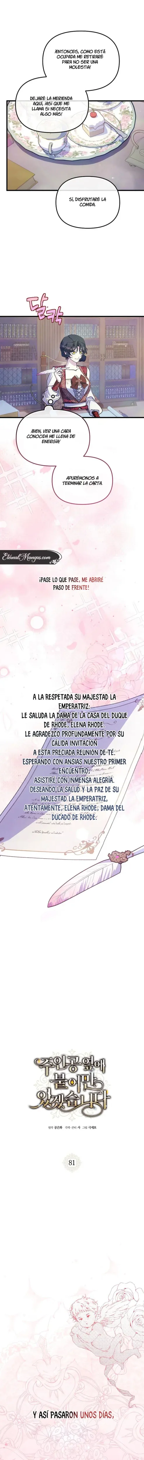 Solo me quedaré al lado del protagonista. capítulo 81, página 8