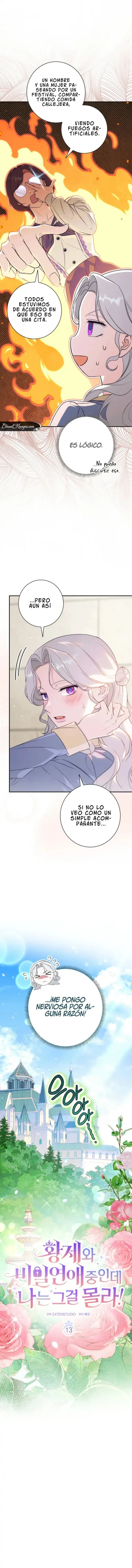 Sin saberlo estoy en una relacion secreta con el emperador capítulo 13, página 3