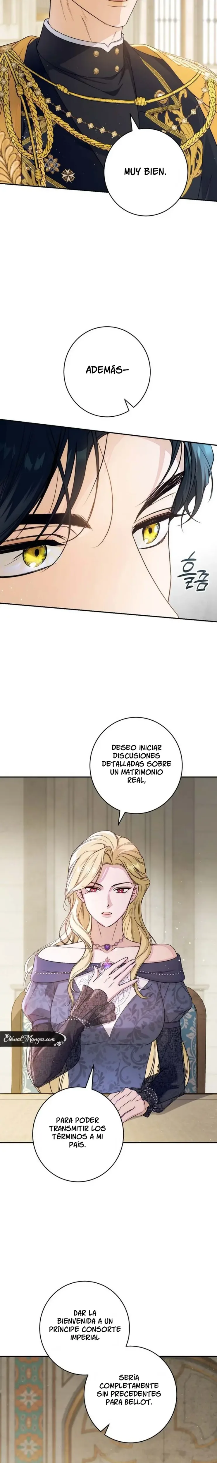 Sin saberlo estoy en una relacion secreta con el emperador capítulo 25, página 6