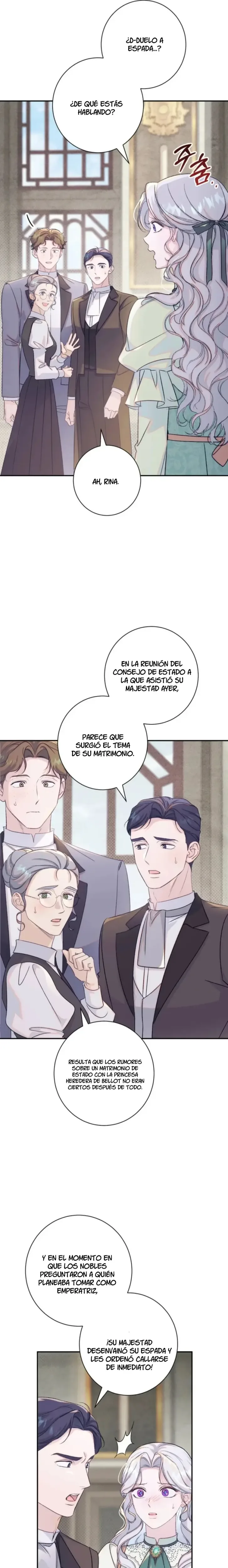 Sin saberlo estoy en una relacion secreta con el emperador capítulo 27, página 18