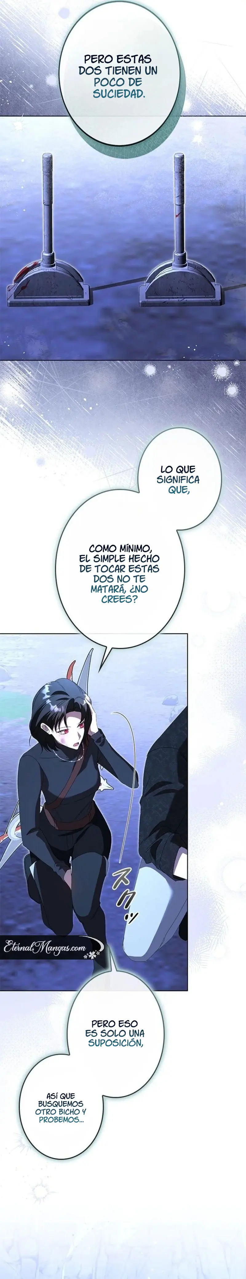 Una trabajadora coreana que se convirtió en la villana molesta de una historia de zombis capítulo 37, página 20