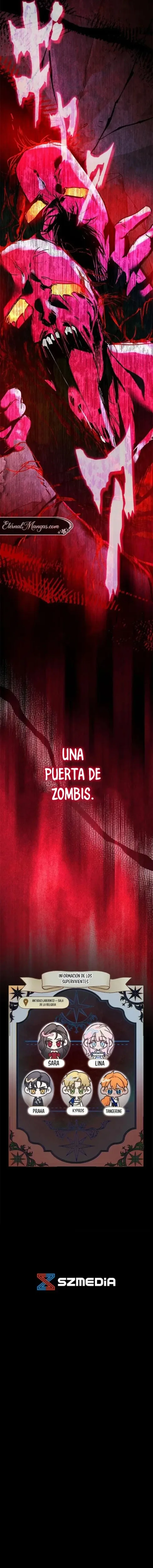 Una trabajadora coreana que se convirtió en la villana molesta de una historia de zombis capítulo 41, página 19