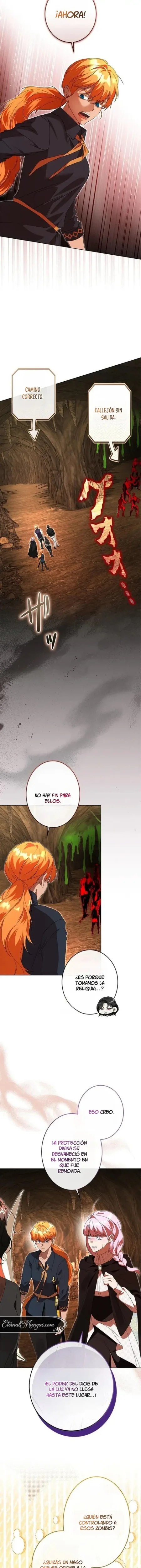 Una trabajadora coreana que se convirtió en la villana molesta de una historia de zombis capítulo 42, página 10