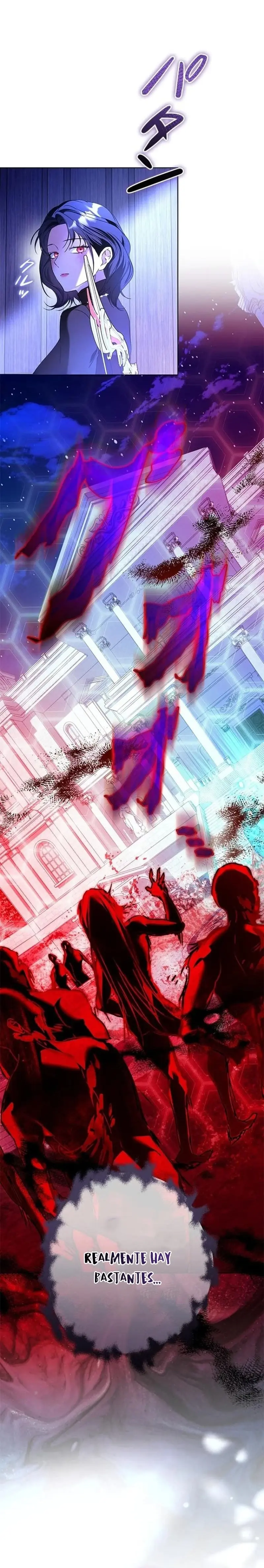 Una trabajadora coreana que se convirtió en la villana molesta de una historia de zombis capítulo 45, página 21