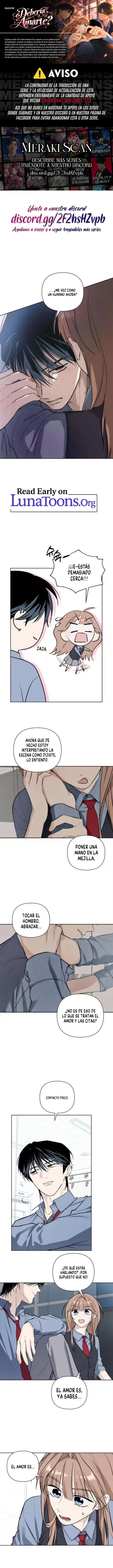 ¿Debería enamorarme de ti? capítulo 6, página 2