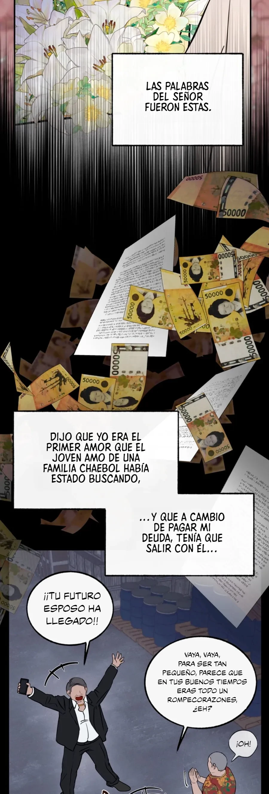 ¡El estafador novato atrapó a un oso! - Historia corta capítulo 1, página 35