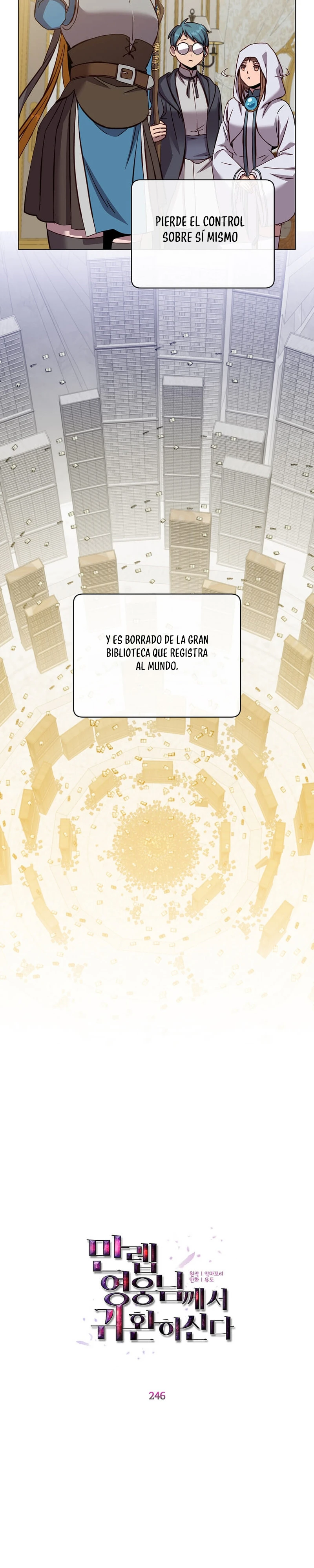 ¡El Héroe De Nivel Máximo Ha Retornado! capítulo 246, página 5