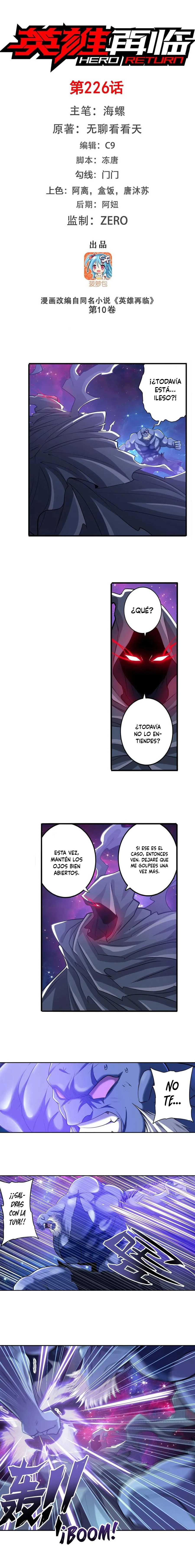 ¿Héroe? Lo deje hace mucho tiempo capítulo 226, página 2
