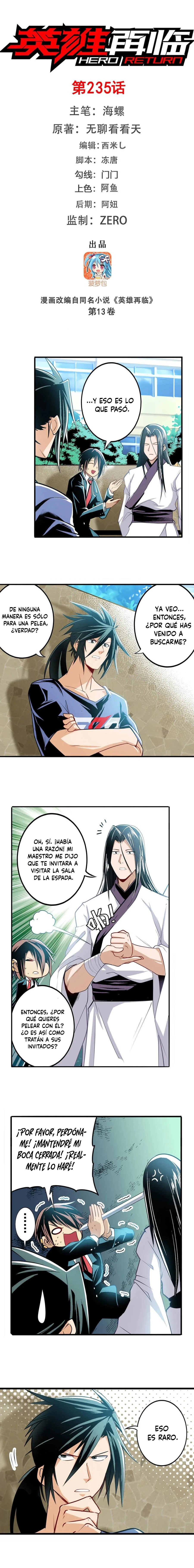 ¿Héroe? Lo deje hace mucho tiempo capítulo 235, página 2