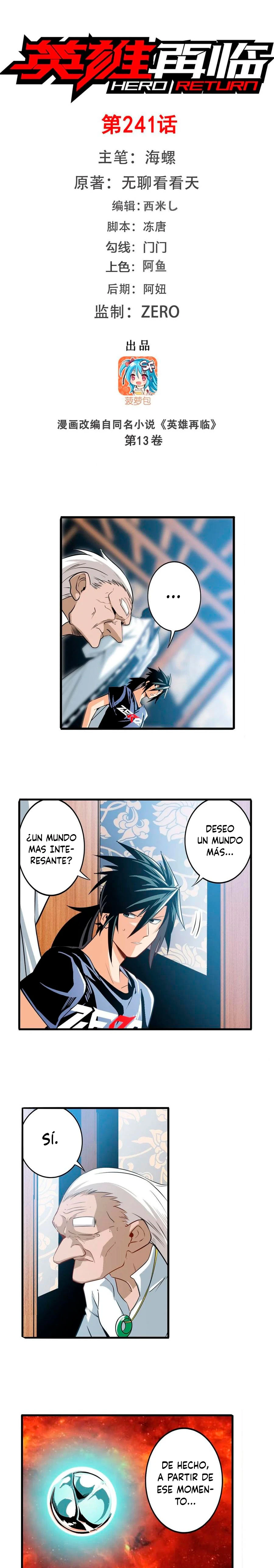 ¿Héroe? Lo deje hace mucho tiempo capítulo 241, página 2