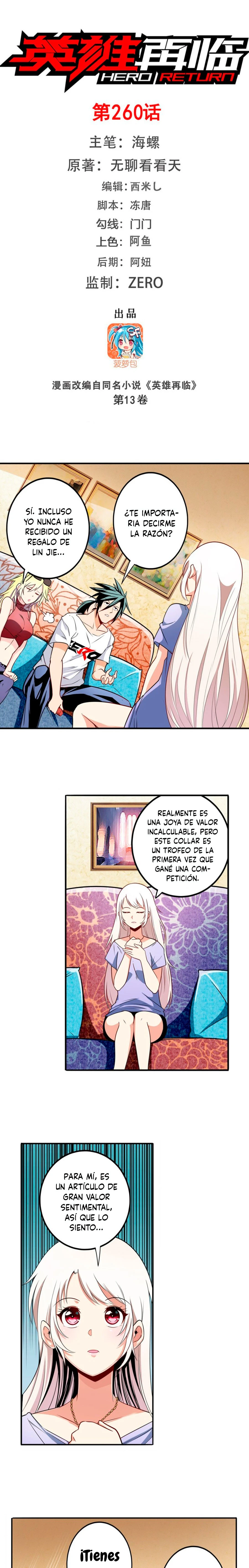 ¿Héroe? Lo deje hace mucho tiempo capítulo 260, página 2
