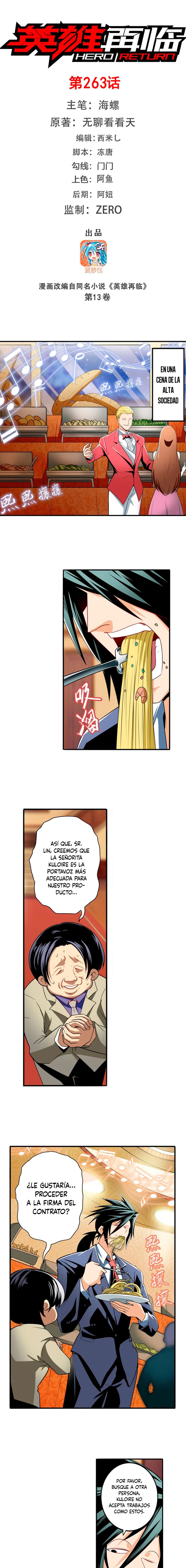 ¿Héroe? Lo deje hace mucho tiempo capítulo 263, página 2