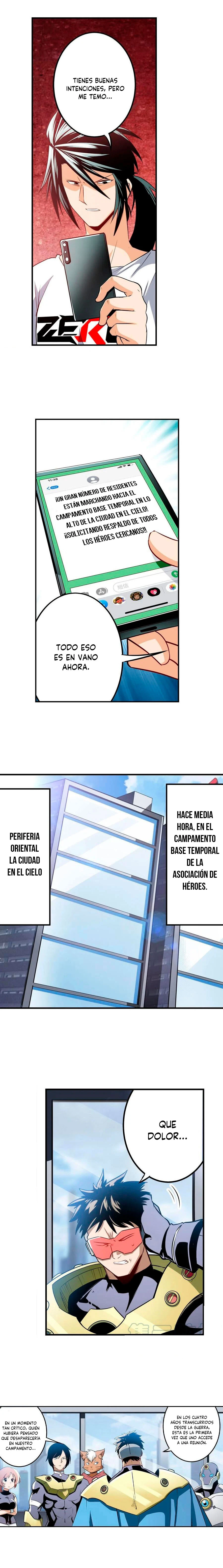 ¿Héroe? Lo deje hace mucho tiempo capítulo 282, página 5