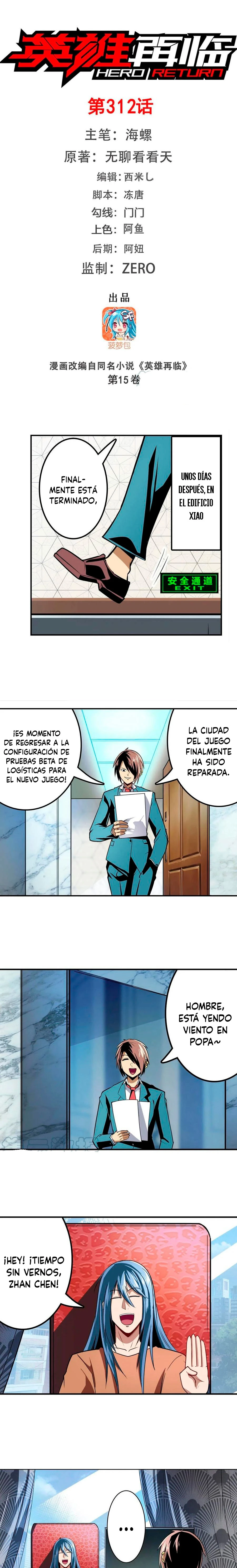 ¿Héroe? Lo deje hace mucho tiempo capítulo 312, página 3